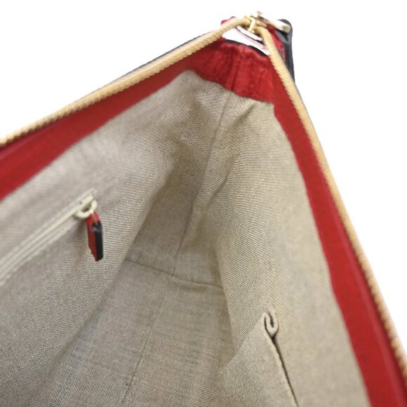 GUCCI GG Interlocking Charm 2Way Shoulder Hand Bag Leather Red GHW 97KB275 - Picture 11 of 14